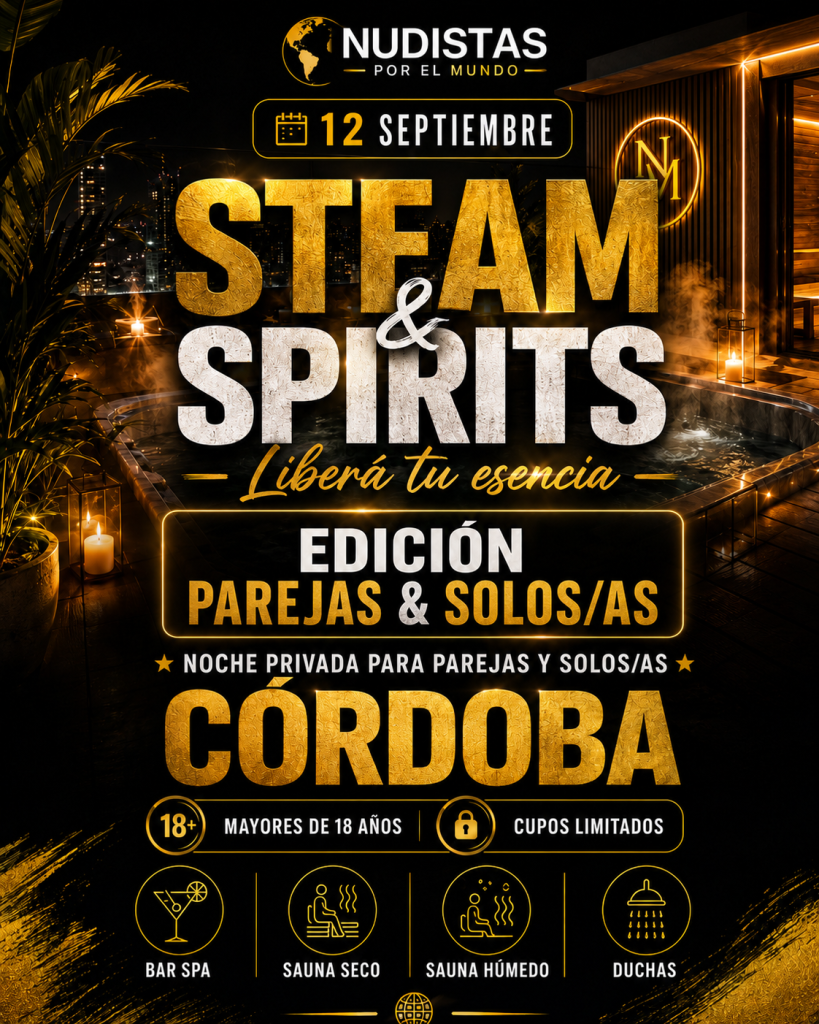 STEAM & SPIRITS-EDICION PAREJAS & SOLOS/AS- CORDOBA